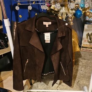 Brown Suede Jacket